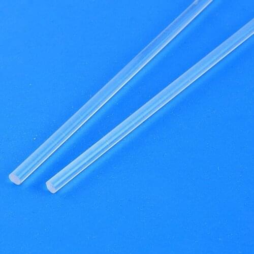 5 Piece Long Clear Acrylic Lucite Rod for Building Construction