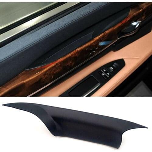 For BMW F02 F06 F04 7Series 2008-2015 Car Interior Door Panel Handle Pull Trim Cover Rear Left Car Accessories