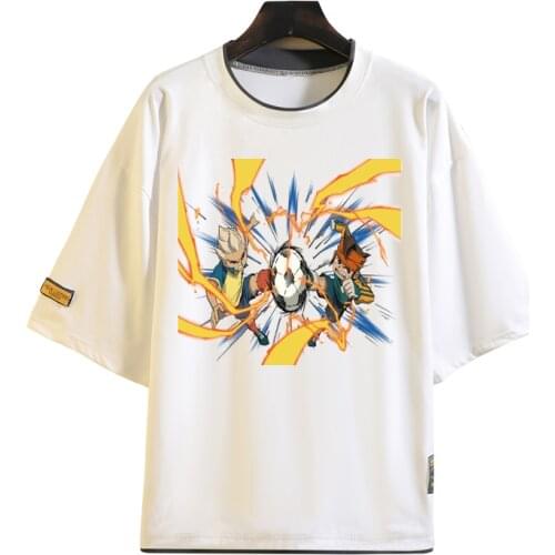 Anime Inazuma Eleven Raimon School Golden Football Jersey Cosplay Costume