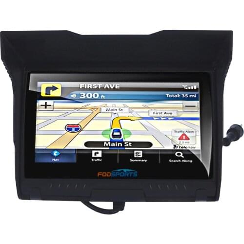 Fodsports 5.0 inch Motorcycle GPS Navigation 256MB 8GB Touch Screen Bluetooth GPS Navigator Waterproof IPX5 Free Maps