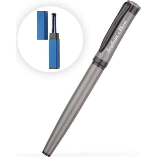 Personalized Boxed Luxury Smoked Roller Pen (Model 1507)