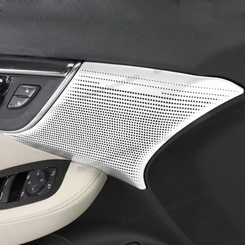 Lsrtw2017 Car Interior Door Sound Speaker Cover Panel Trim for Cadillac Ct5 2020 2021 2022 Accessories Auto Styling Kit