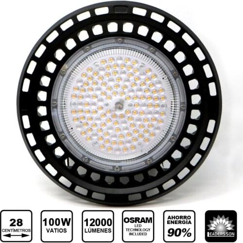 Bell LEADERSSON LED Industrial MARS & middot; Floor lamp LED UFO 200W with LED Chip indoor OSRAM & middot; Made Caps & middot