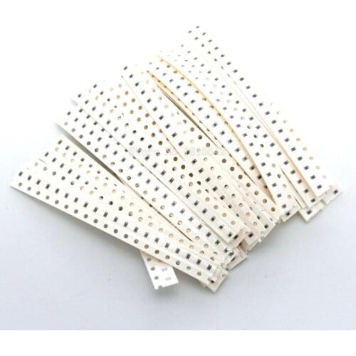 0603 SMD Resistor Kit Assorted Kit 1ohm-10M ohm 5% 36valuesX20pcs=720pcs 1608 Sample Kit Sample bag