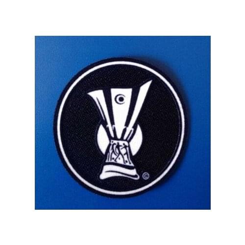 Wear iron on armband 2011-2014 European winners patch Super Cup heat transfer Badge