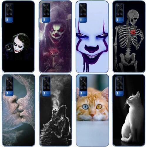 New TPU Silicon Coque Case for VIVO Y31 2021 Anti Skid Full Protective Cover for Vivo Y31 2021