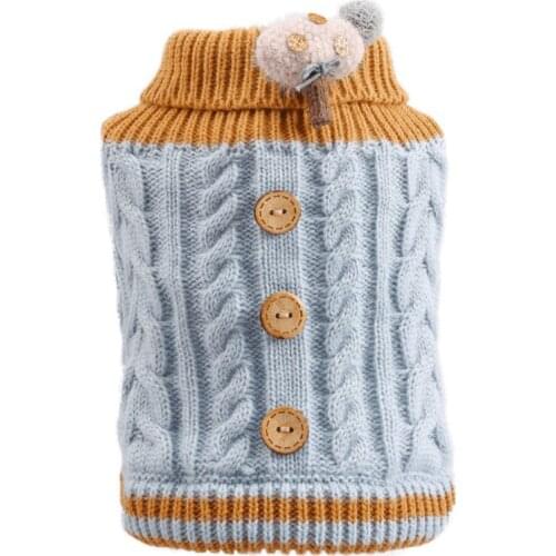 Pet Sweater Winter Warm Dog Small Dog Clothes Puppy Sweater For Pet Dog Knitting Crochet Cloth Christmas Dog Sweater