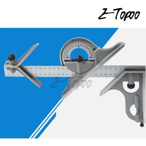 0-180 degree Precision Angle Measuring Finder Scales Universal Bevel Protractor Combination Square ruler set with 300mm ruler