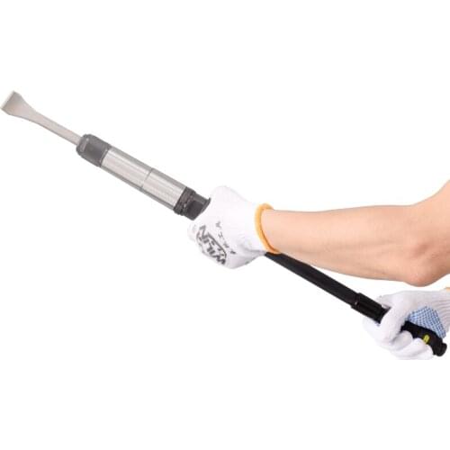 29" Inch Extension Long Reach Pneumatic Demolition Jack Hammer Concrete Breaker Paint Tile Thinset Floor Scraper Rust Remover
