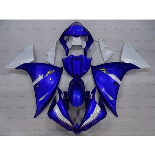 YZF R1 2012 - 2014 Bodywork YZF1000 R1 2012 Body Kits YZF R1 2014 Blue White Abs Fairing