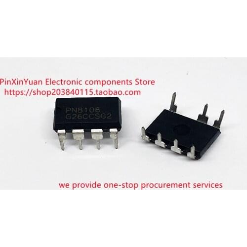 10PCS/LOT New original PN8106 8106 power management AC/DC conversion chip DIP-7 In stock