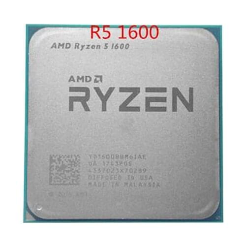 AMD Ryzen 5 1600 R5 1600 3.2 GHz Six-Core CPU Processoe YD1600BBM6IAE Socket AM4 Free Shipping