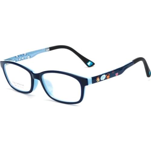 Childrens glasses Boy Girl Eyeglasses Lightweight Eyewear Frame Children Prescription Glasses frame Silicone nose care 5686