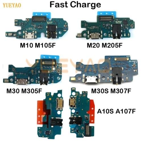 M10S M107 M30S M307 USB Charging Dock Port Socket Jack Connector Charge Board Flex Cable For Samsung M10 M105 M20 M205 M30 M305