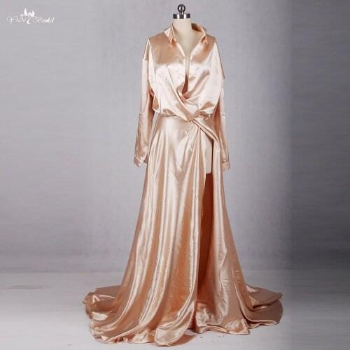 RSE785 Two Pieces Long Sleeved Muslim Evening Dress