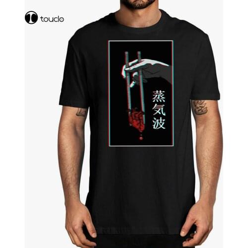 New Aesthetic Vaporwave Japanese Futurism Tee Anime Retro Hentai T-Shirt Otaku Tee Cotton Tee Shirt