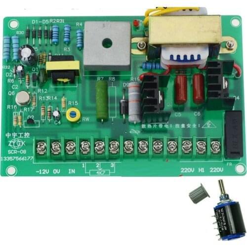 SCR-08 DC speed regulating board control board 220V speed-regulator bag making machine speed-control board 500W/800W