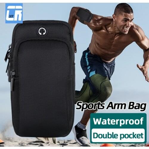 Sport Running Gym Armband Bag for iPhone Waterproof Arm Band Phone Holder for Samsung Huawei Xiaomi Protection Mobile Phone Bag