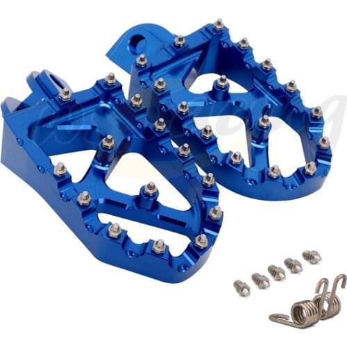 Motorcycles T7 7075 Lengthen Footpegs Rests Foot Pegs For Husqvarna FC TC 65 85 125 250 TE 150 300 FE 350 450 501 501S FS 450