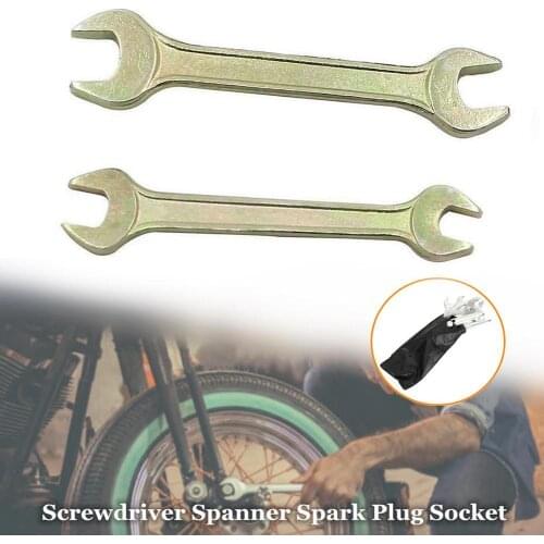 Universal Motorcycle Repair Tool Motorbike Wrench Tools Kit Screwdriver Pliers Sleeve Wrenches Spark Plug Accessories V8A3