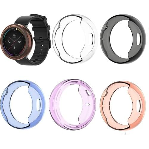 Case Cover For Amazfit Nexo TPU Material Protector Case Watch Accessories Transparent White Black Blue Orange Protective Shell
