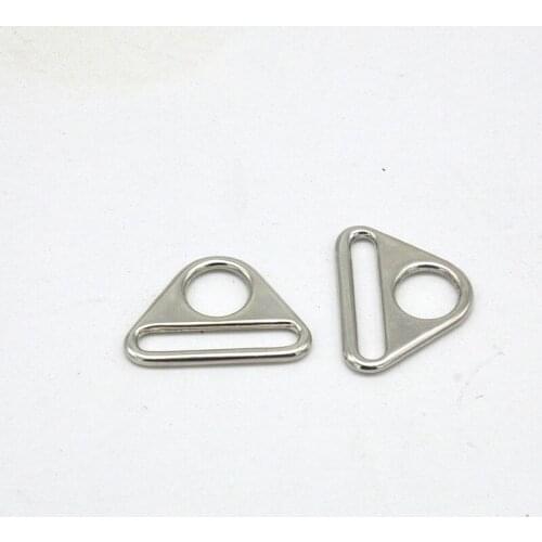 1 1/4 Inch Solid cast large D Ring buckles snap hook adjusters triangle with bar molded
