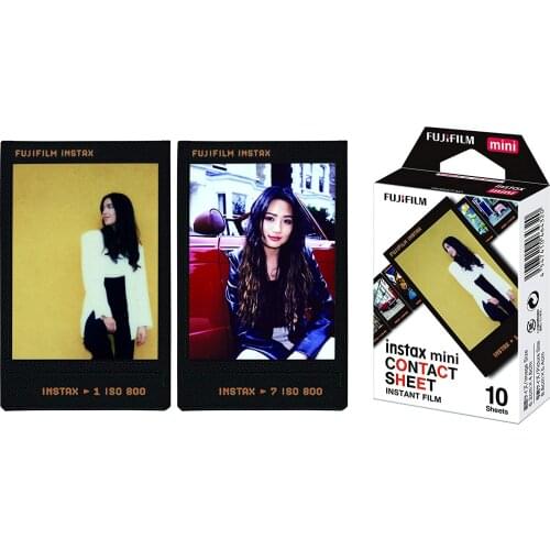 10-30 Sheets Instax Mini Contact Sheet Frame Film For Fujifillm Instant Mini 11, 9, 8, 7s Camera For SP-1/2 Printer, Link