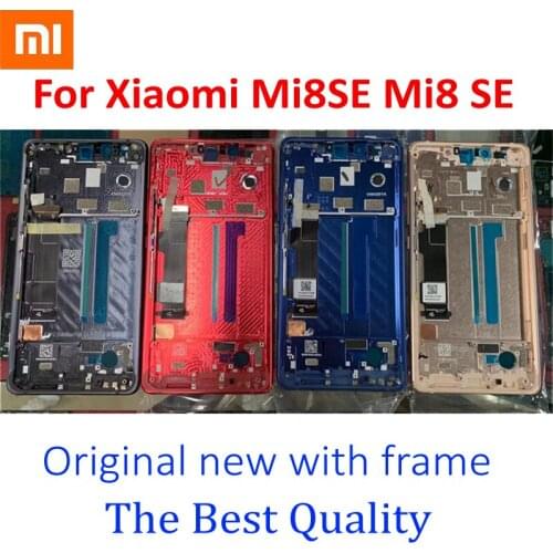 100% Original Best Super Amoled Xiaomi Mi8 SE Mi 8SE 8 SE LCD Display Touch Screen Digitizer Assembly Sensor with Frame Pantalla