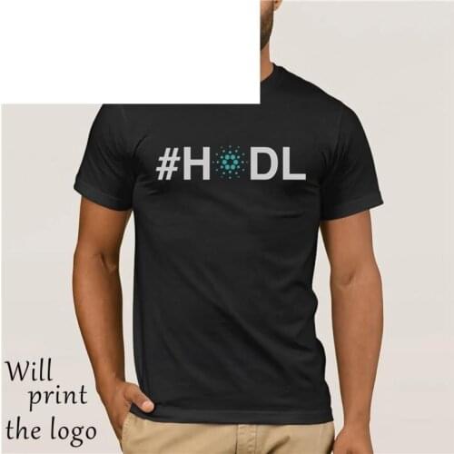 2019 Printed Men T Shirt Cotton Short Sleeve HODL Cardano T-Shirt Women tshirt