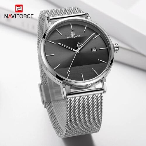 2020 New Mens Watches NAVIFORCE Luxury Brand Quartz Watch Men Casual Waterproof Business Wristwatch Male Clock erkek kol saati