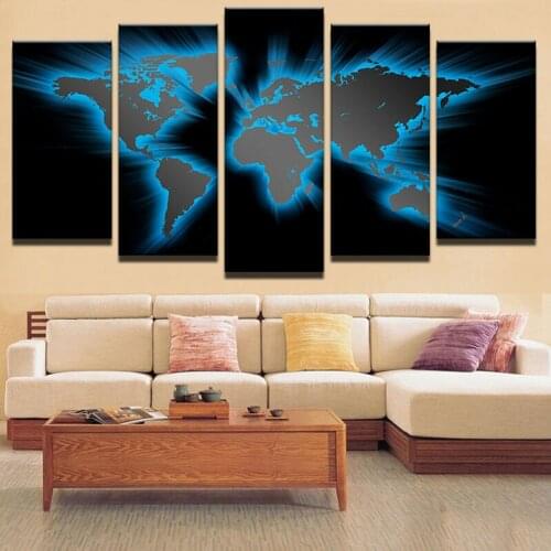 5pcs Black world world Map diy diamond embroidery 5d diamond painting crystal spuare&round crystal painting cross stitchsets