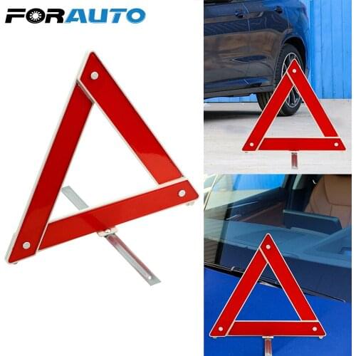 Cars Tripod Reflective Stop Sign Board Auto Breakdown Warning Triangle Car Triangle Warning Sign Emergency Hazard Sign
