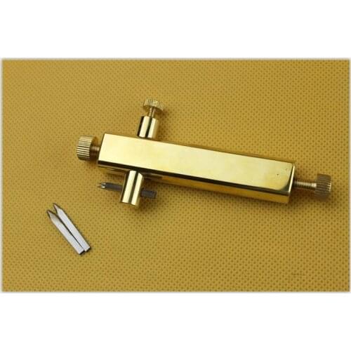 Free Shipping Violin Purfling Carving Knives Brass Purfling Knives Violin Making Tools