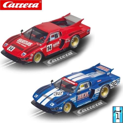 Carrera Slot Car Digital132 30990 De Tomaso Pantera No.32 / 30991 "No.14"