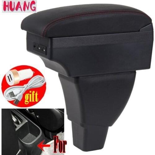 Center Console Storage Box For Great Wall Hover M4 2012 - 2014 Haval M2 Coolbear 2010 - 2015 Armrest Arm Rest Rotatable 2013