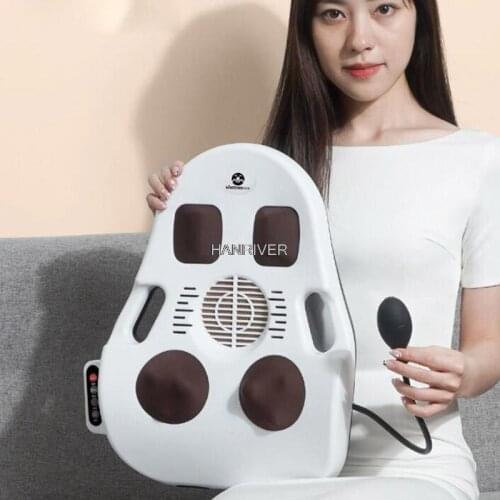 Massager Cervical vertebra instrument multifunctional vibration massage whole body kneading car neck lumbar massage cushion