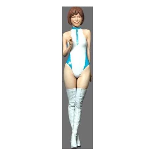 1/24 scale sexy Girl Japanese Bodysuit Auto Salon girls Resin Model Kit figure Free Shipping