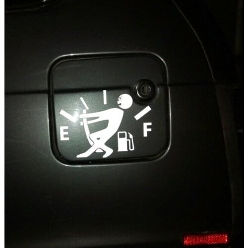 12cm * 9cm high gas consumption sticker fuel gauge blank sticker for Audi Q3 Q5 SQ5 Q7 A1 A3 S3 A4 S4 RS4 RS5 A5 A6 S6 C6 C7 S5