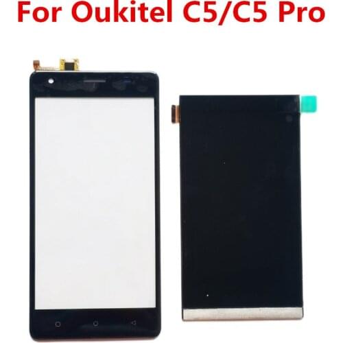 New original For Oukitel C5/C5 Pro LCD Display Screen Replacement Parts + Disassemble Touch Screen Glass Panel