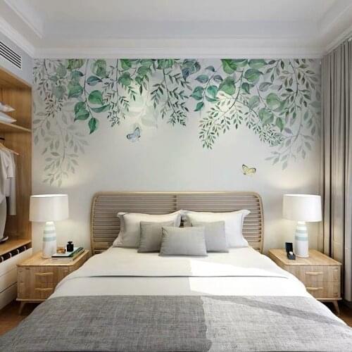 Beibehang papel de parede Leaf vine sand mural wallpapers living room home decor landscape background photo wall paper covering