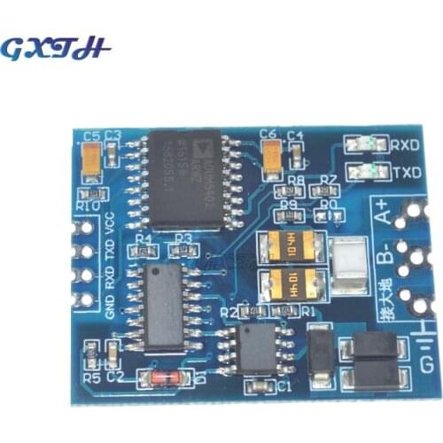 S485 To TTL Module TTL To RS485 Signal Converter 3V 5.5V with Isolated Single Chip Serial Port UART Industrial Grade Module