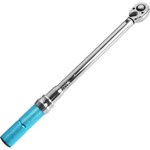 1/2 5-60NM Adjustable Preset Ratchet Torque Wrench Hand Bike Spanner Car Bicycle Repair Tool