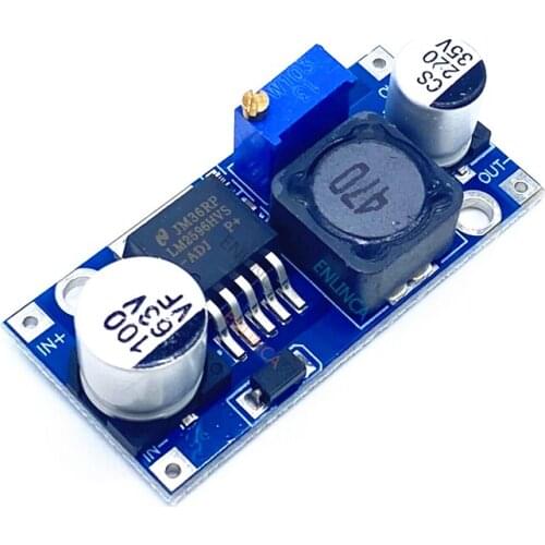 LM2596HVS 4.5-60V LM2596HV DC Voltage Regulator Power Converter Car Charger Vehicle DIY Step-down Module