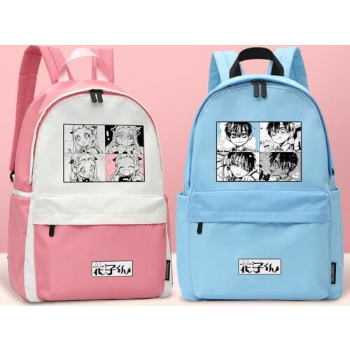 Toilet-Bound Jibaku Shounen Hanako-kun Cosplay Backpack Student School Shoulder Bag Laptop Travel Rucksack Gift