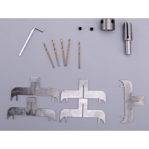 Steel 12pcs Wood Wooden Bracelet Milling Cutter Router Bit Woodworking Beads Drill Tool Making Napkin Rings Jewellery Bracelet