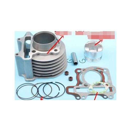 STARPAD For Gwangyang 125 sets of cylinder assembly 125 Bicycle heroic 125 sets of cylinder piston piston ring GY6-125