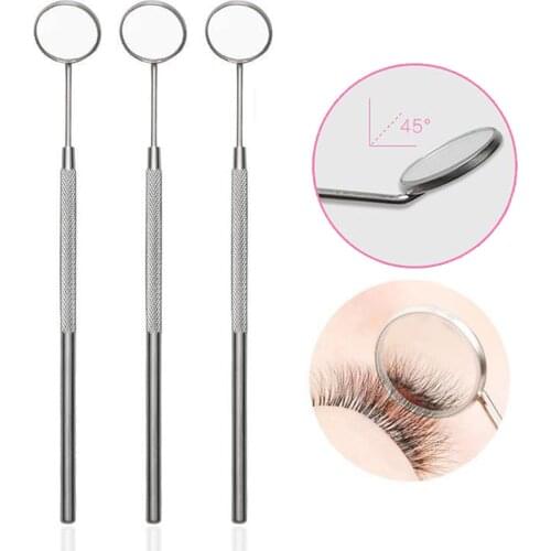 Stainless Steel Mirror Instruments Mouth For Checking Eyelash Extension Applying Eyelash Tools & Teeth Tooth Clean Oral