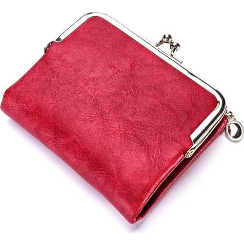 Women Pu Leather Wallets Make-Up Bag Fashion Purses Ladies Short Hasp Wallet Ladies Large Money Bag Coin Card Holder Clutch