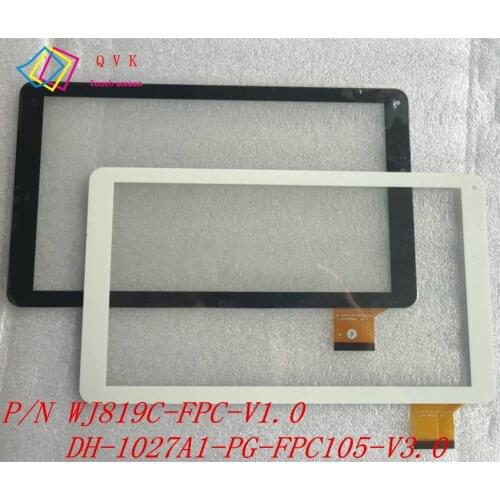10.1 Inch for SUPRA M14CG tablet pc capacitive touch screen P/N WJ819C-FPC-V1.0 WJ819C-FPC-V2.0 DH-1027A1-PG-FPC105-V3.0