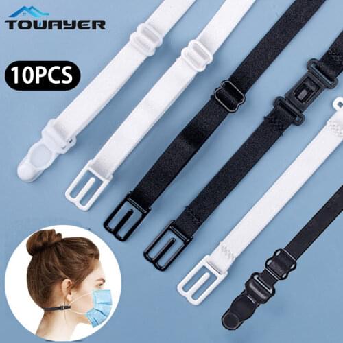 Ashowner 10PCS Adjustable Mask Extension Mask Strap Anti-Slip Ear Rope Salvaorejas Mascarillas Mask Holder Protection Masks